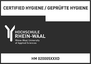 CERTIFIED HYGIENE / GEPRÜFTE HYGIENE HOCHSCHULE RHEIN-WAAL RHINE-WAAL UNIVERSITY OF APPLIED SCIENCES