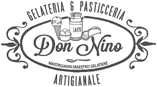 DON NINO  GELATERIA & PASTICCERIA ARTIGIANALE  MASTROIANNI MAESTRO GELATIERE