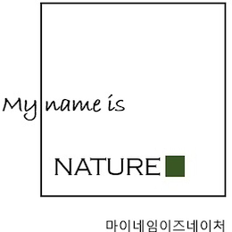 MY NAME IS NATURE