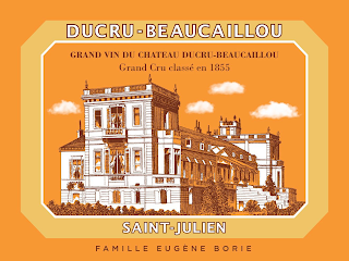 DUCRU-BEAUCAILLOU GRAND VIN DU CHATEAU DUCRU-BEAUCAILLOU GRAND CRU CLASSÉ EN 1855 SAINT-JULIEN FAMILLE EUGÈNE BORIE