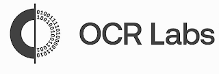 O OCR LABS 0100111101000011010 10010010011001