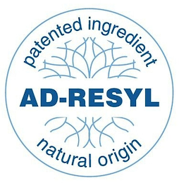 AD-RESYL PATENTED INGREDIENT NATURAL ORIGIN