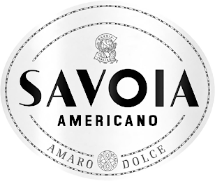 SAVOIA AMERICANO AMARO DOLCE SAVOIA ITALIA SICILIAN MARSALA