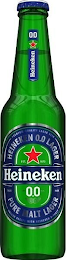HEINEKEN 0.0 PURE MALT LAGER PREMIUM QUALITY LAGER BEER  HEINEKEN 0.0 UNIQUE RECIPE WITH HEINEKEN A-YEAST  EST. 1873 TRADE MARK