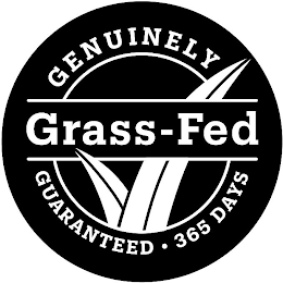 GENUINELY GRASS-FED GUARANTEED 365 DAYS