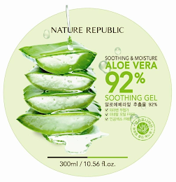 NATURE REPUBLIC SOOTHING & MOISTURE ALOE VERA 92% SOOTHING GEL