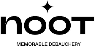 NOOT MEMORABLE DEBAUCHERY