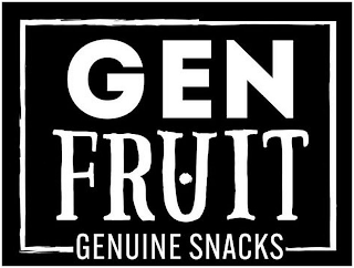 GEN FRUIT GENUINE SNACKS