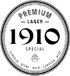 1910 SPECIAL PREMIUM LAGER CERVEJA BIÈRE BEER CERVEZA BIER