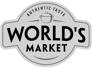 AUTHENTIC TASTE WORLD'S MARKET