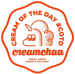 CREAMCHAA CREAM OF THE DAY #COTD SEOUL, KOREA CREAM & TEA SHOP