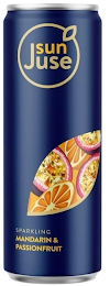 SUN JUSE SPARKLING MANDARIN & PASSIONFRUIT