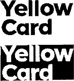 YELLOW CARD