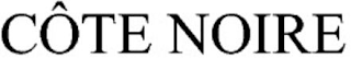 CÔTE NOIRE