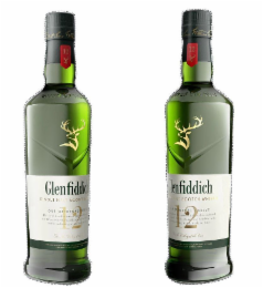 GLENFIDDICH SINGLE MALT SCOTCH WHISKY 12 OUR ORIGINAL TWELVE THIS BRIGHT AND BALANCED SINGLE MALT IS MATURED FOR 12 YEARS IN OLOROSO SHERRY AND BOURBON CASKS BEFORE MELLOWING IN OAK MARRYING TUNS. FROM THE VALLEY OF THE DEER. THE GLENFIDDICH DISTILLERY, DUFFTOWN, BANFFSHIRE, SCOTLAND; HAND BUILT BY WILLIAM GRANT & FAMILY