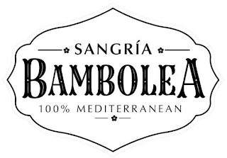 SANGRÍA BAMBOLEA 100% MEDITERRANEAN