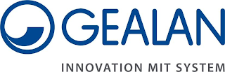 GEALAN INNOVATION MIT SYSTEM