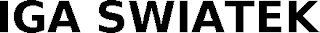 IGA SWIATEK