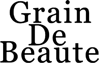 GRAIN DE BEAUTE