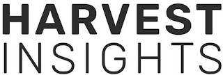 HARVEST INSIGHTS