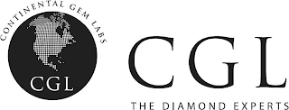 CGL THE DIAMOND EXPERTS CONTINENTAL GEM LABS