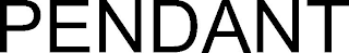 PENDANT