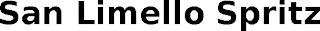 SAN LIMELLO SPRITZ