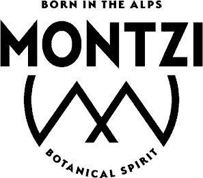 BORN IN THE ALPS MONTZI BOTANICAL SPIRIT