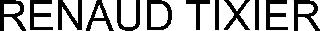 RENAUD TIXIER