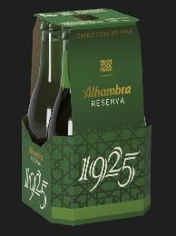 CERVEZA HECHA SIN PRISA ALHAMBRA RESERVA 1925