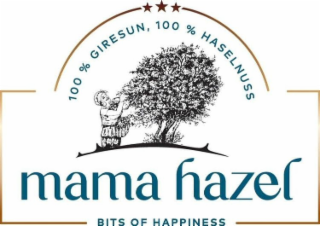 100 % GIRESUN, 100 % HASELNUSS MAMA HAZEL BITS OF HAPPINESS