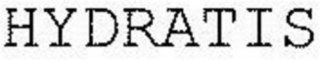 HYDRATIS