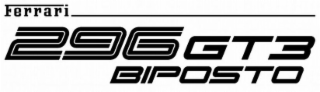 FERRARI 296 GT3 BIPOSTO