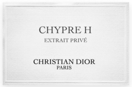 CHYPRE H EXTRAIT PRIVÉ CHRISTIAN DIOR PARIS
