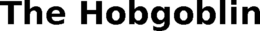 THE HOBGOBLIN