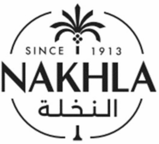 SINCE 1913 NAKHLA