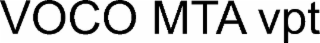 VOCO MTA VPT