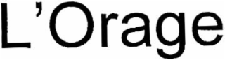 L'ORAGE