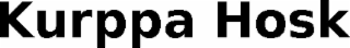 KURPPA HOSK