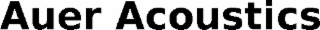 AUER ACOUSTICS