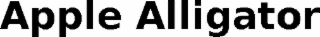APPLE ALLIGATOR