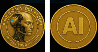 K-POLITICAL STOCK AI COIN WORLD CHANGE AI.COM AI