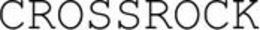 CROSSROCK