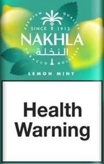 SINCE 1913 NAKHLA LEMON MINT HEALTH WARNING