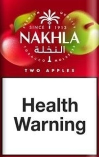 SINCE 1913 NAKHLA TWO APPLES HEALTH WARNING