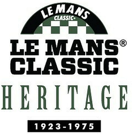 LE MANS CLASSIC HERITAGE 1923-1975