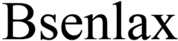 BSENLAX