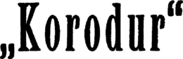 "KORODUR"
