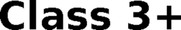 CLASS 3+