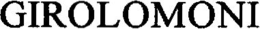 GIROLOMONI
